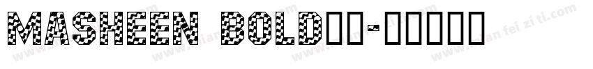 Masheen bold字体字体转换
